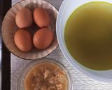 クリーミィなマッシュと蟹の2層茶碗蒸し♪作り方1写真