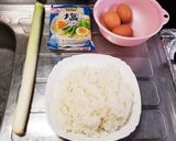 塩らーめんチャーハン作り方1写真