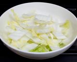 白菜肉うどん作り方1写真