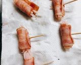 新生姜の焼きベーコン巻き作り方7写真