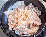 もやしと豚バラ肉のポン酢炒め作り方5写真