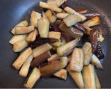 茄子とちりめんのごま油ポン酢あえ作り方2写真
