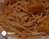 ホクホク！かぼちゃのクリームパスタ☆作り方7写真