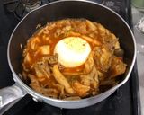簡単ひとりキムチチゲ鍋作り方3写真