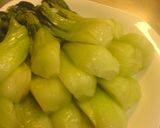 青梗菜の鶏肉あんかけ作り方4写真