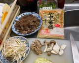 神戸長田ぼっかけ焼きそば作り方1写真