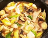 バラネギ☆マッシュルームの柚子胡椒パスタ作り方4写真