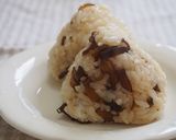 茎わかめの佃煮でおにぎり！作り方4写真