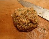 ホッキ貝のなめろう（湯引き）作り方9写真