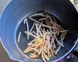 もやしのピリ辛ごま味噌汁作り方3写真