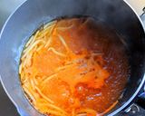 もやしのピリ辛ごま味噌汁作り方4写真