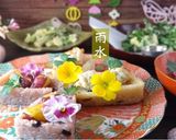 24節気 雨水 おもてなしプレート作り方4写真