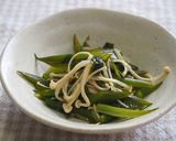 茎わかめ・えのき・生姜の麺つゆ炒めです♪作り方7写真