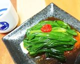 簡単酒肴☆中華風ピリ辛ニラのおひたし作り方5写真