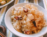 茅野屋だしで♡タコと生姜の炊き込みご飯作り方4写真