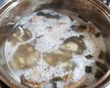 小粒ナメコ、干し平茸を使う里芋の味噌汁作り方8写真