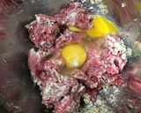 アメリカごはん☆牛ひき肉のミートボール作り方2写真