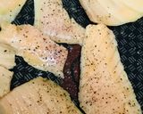 鮭切り身の米粉ムニエル●しょう油バター味作り方2写真