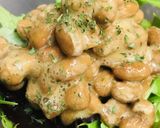 毎日の納豆●ベビーリーフでサラダ風に作り方4写真