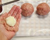 高野豆腐の衣でヘルシーメンチ作り方7写真