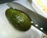 旨っ❤️アボカドえびグラタン作り方2写真