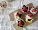 生スピルリナ「タベルモ」のいちご大福作り方12写真
