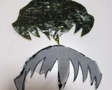 鬼滅の刃 時透無一郎キャラ弁作り方12写真