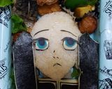 鬼滅の刃 時透無一郎キャラ弁作り方24写真