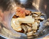 明太子ときのこのパスタ作り方3写真