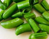 スナップえんどうとプチトマトのサラダ作り方5写真