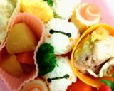 キャラ弁☆簡単コロコロベイマックス作り方1写真
