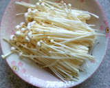 南瓜とえのきの胡麻和え♪甘くてツルツル作り方1写真