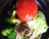 タジン鍋でヘルシー蒸し野菜！！作り方4写真