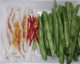 ピリカラ♪いんげんと竹輪のサっと炒め煮♪作り方1写真