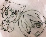 すとぷり推しキャラクッキー（オブラート作り方1写真