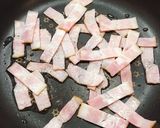 簡単☆チンゲン菜、ベーコン、卵の炒め物作り方3写真