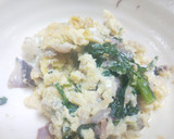 簡単☆しめ鯖と春菊の副菜☆炒めるだけ作り方3写真
