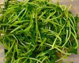 ☆わさび醬油・鰹節で♪豆苗のお浸し☆作り方4写真