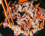 レタスと豚肉の中華マヨネーズ和え作り方2写真