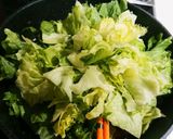 レタスと豚肉の中華マヨネーズ和え作り方3写真