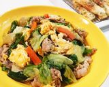 レタスと豚肉の中華マヨネーズ和え作り方5写真