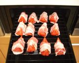 超簡単つまみ　トマトの肉巻き作り方3写真