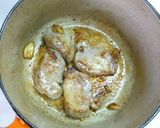 赤インゲン豆と塩豚肉のリンゴジュース煮作り方4写真