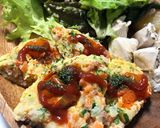 レンジで作るオムレツ作り方5写真