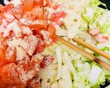 トマトジュースで作る簡単ミネストローネ作り方1写真