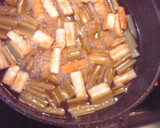 ふきとちくわの甘辛炒め煮。作り方5写真