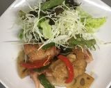 鶏肉と野菜の生姜味噌炒め作り方10写真