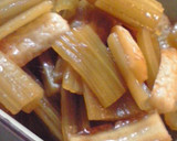 ふきとちくわの甘辛炒め煮。作り方7写真