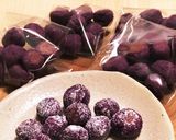 フライパンで紫芋のしっとりクッキー作り方5写真
