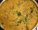 ささみと卵とほうれん草の麻辣カレー作り方14写真